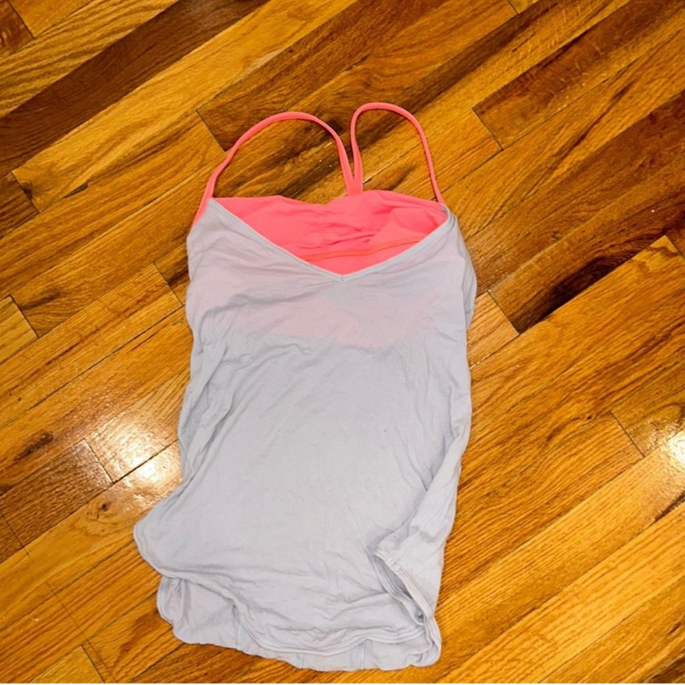 Lululemon built in bra top